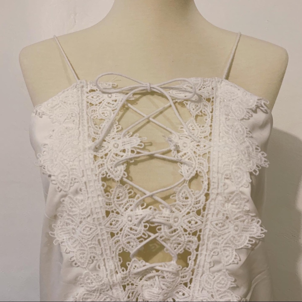 White Lace Top
